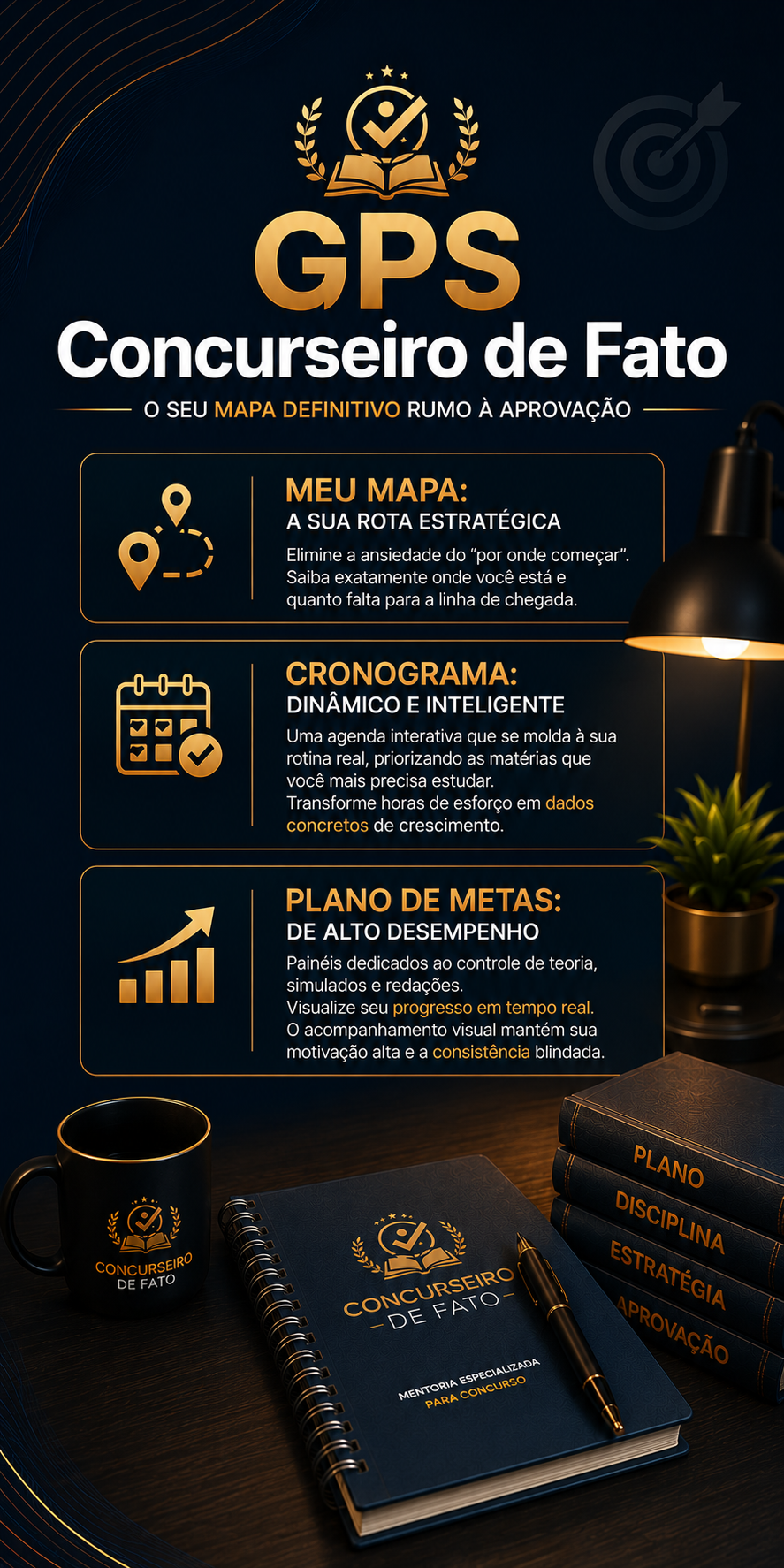 Mentoria Concursei de Fato