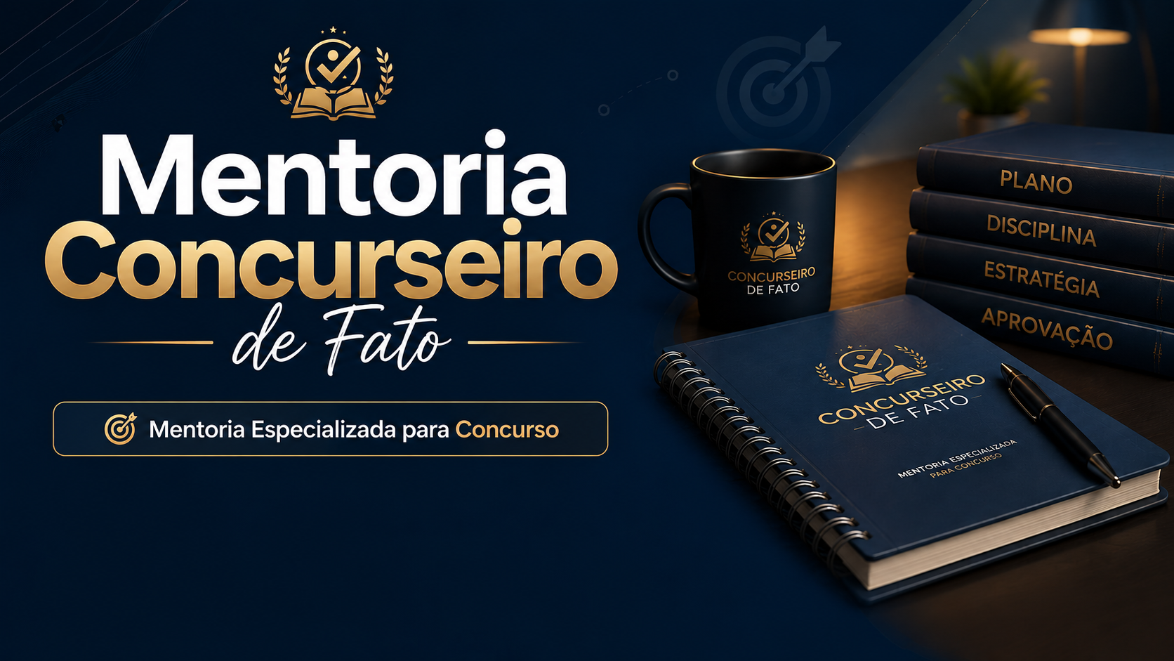 Mentoria Concursei de Fato