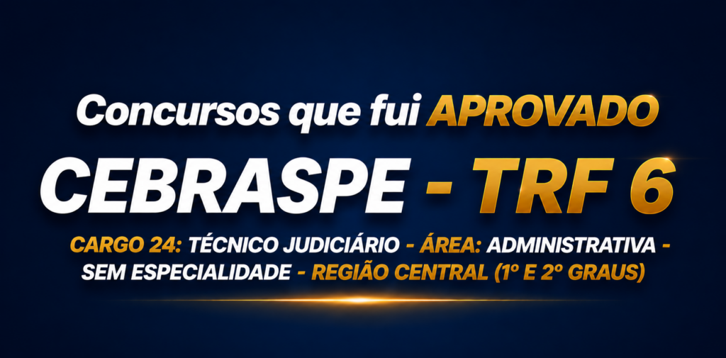 Mentoria Concurseiro de Fato 26